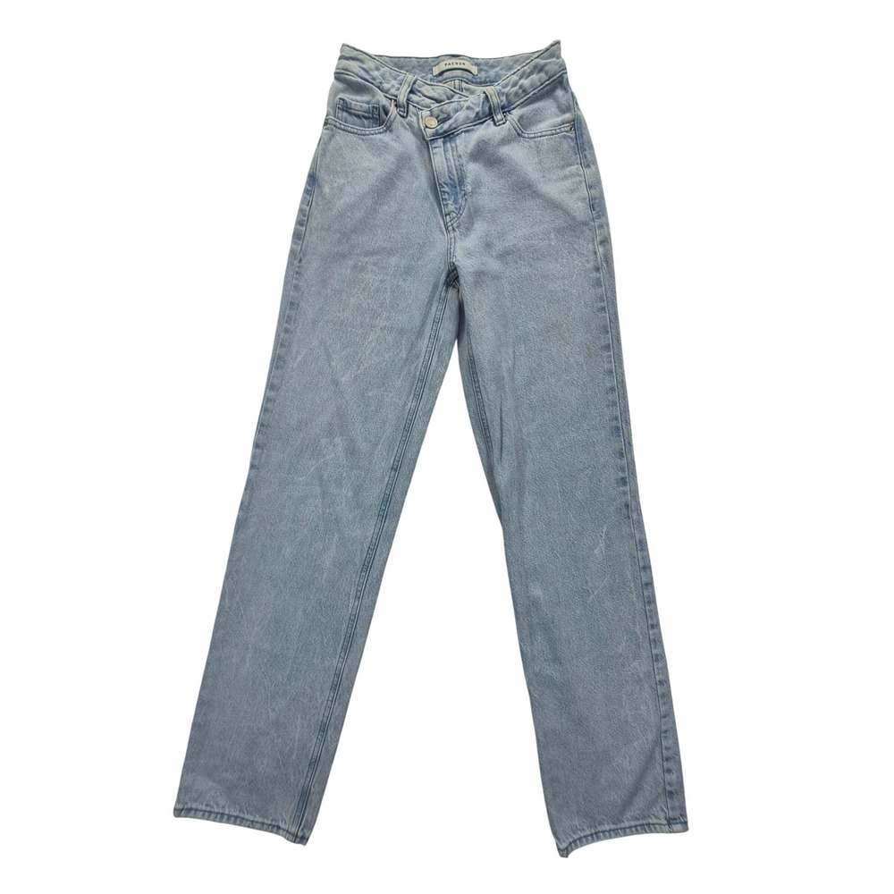 PacSun 90's Boyfriend Crossover Waist Light Wash Blue Denim Jeans Size 23